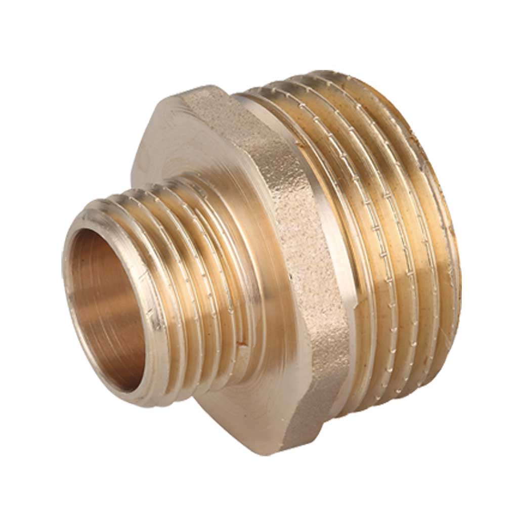 Threaded Pipe Reducer Nipple Fitting Male 3/8 1/2 3/4 1 Inch Thread Reducers and Adaptors