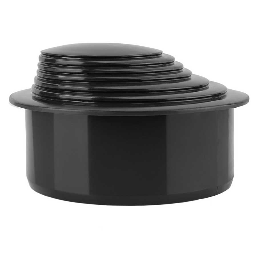 Graphite  Gutter Downpipe Reducer Downspout Universal 110mm Any Size Guttering