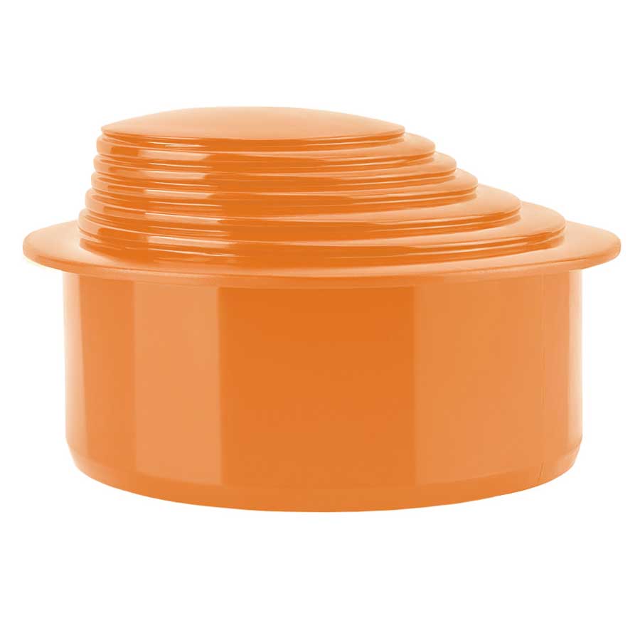 Brick Orange Gutter Downpipe Reducer Downspout Universal 110mm Any Size Guttering