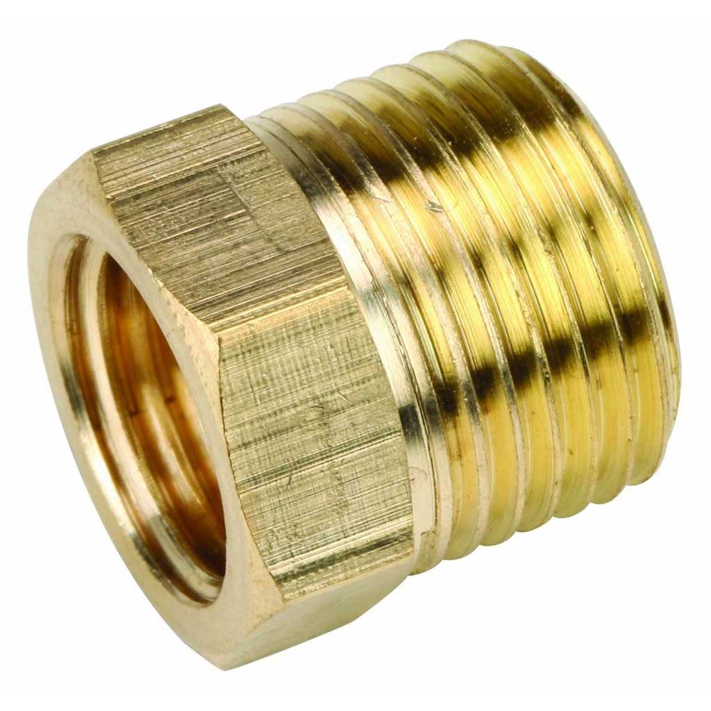 3/8x1/4 Inch Male x Female Bush Adapter Thread Reducer - Thread Reducers and Adaptors