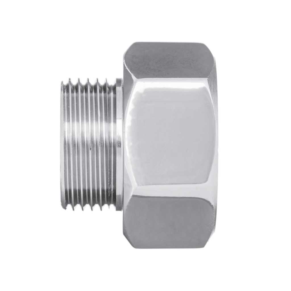 Pipe Thread Reducer Hex Chrome Female Male 3/8 1/2 3/4 Inch Thread Reducers and Adaptors, 658a, 658b