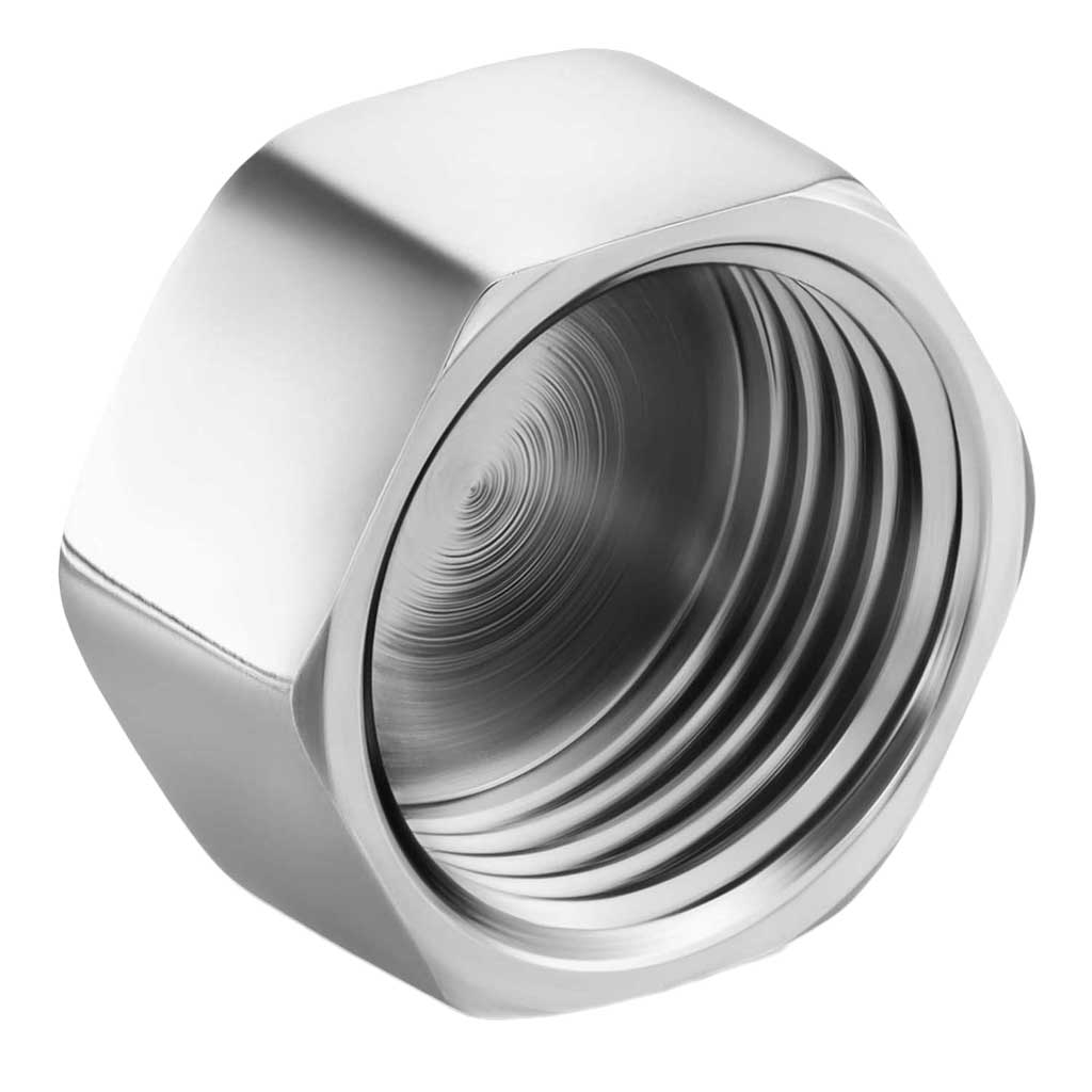 Pipe Plug Stop End Female Cap Cover Ending Threaded Chrome