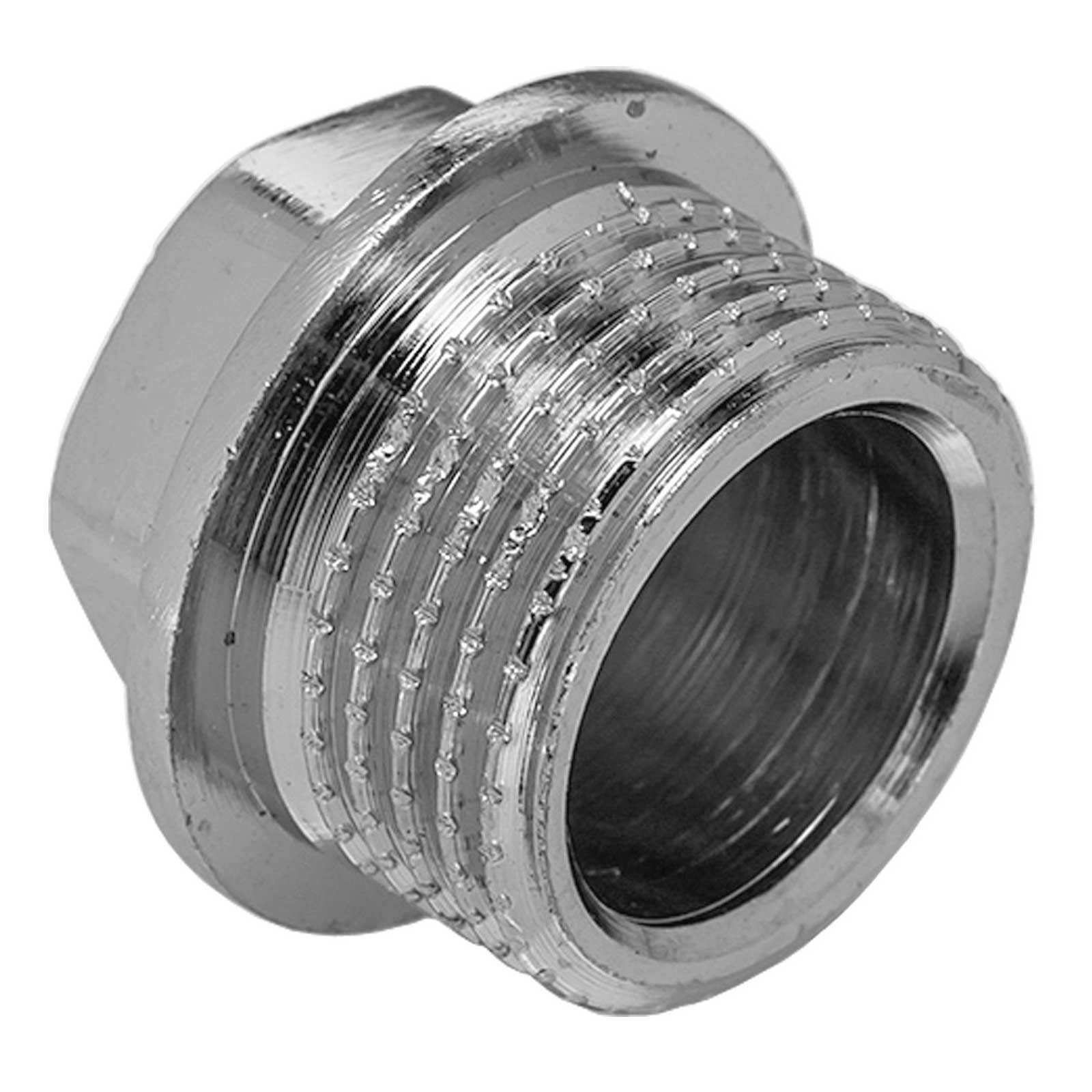 Pipe Plug Stop End Male Cap Cover Ending Chrome 3/8 1/2 3/4 Blanking Plugs and Caps