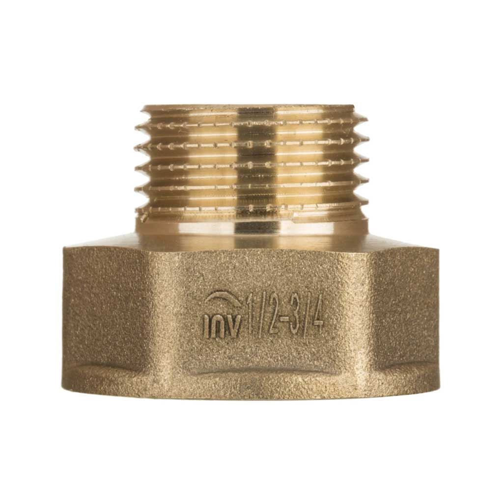 Pipe Thread Hex Reduction Fittings Female x Male Brass Thread Reducers and Adaptors