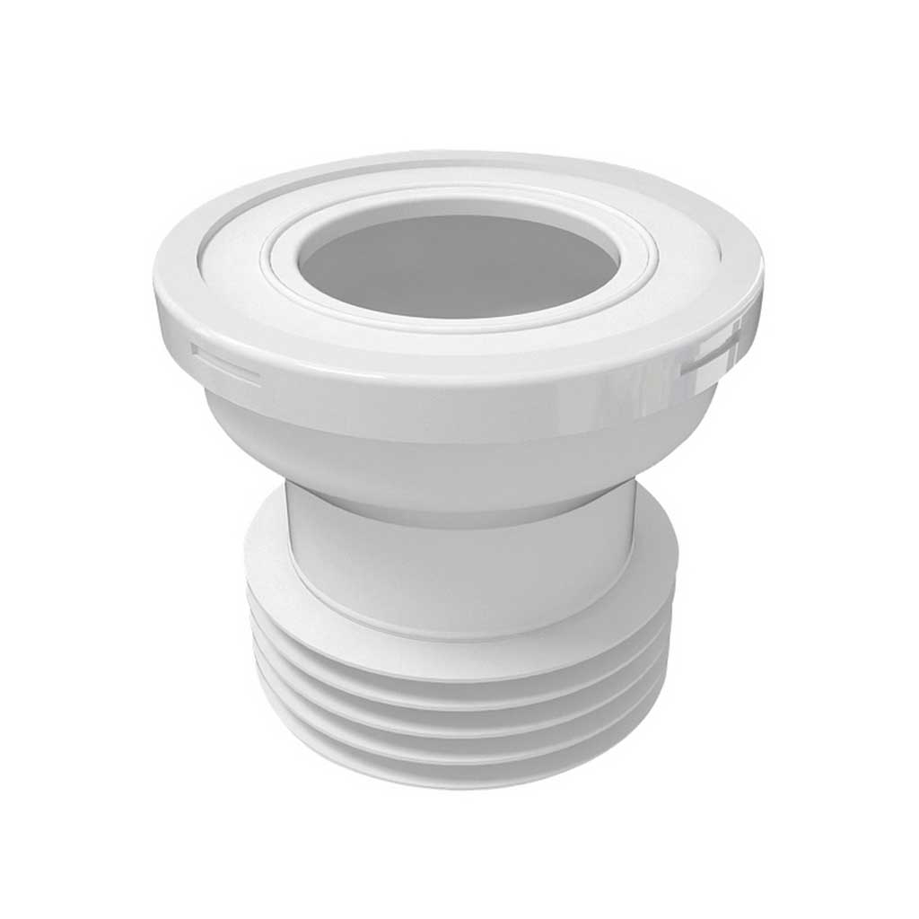 Straight Toilet Pan Connector For Toilet Pipe 110mm - Toilet Waste Pipe