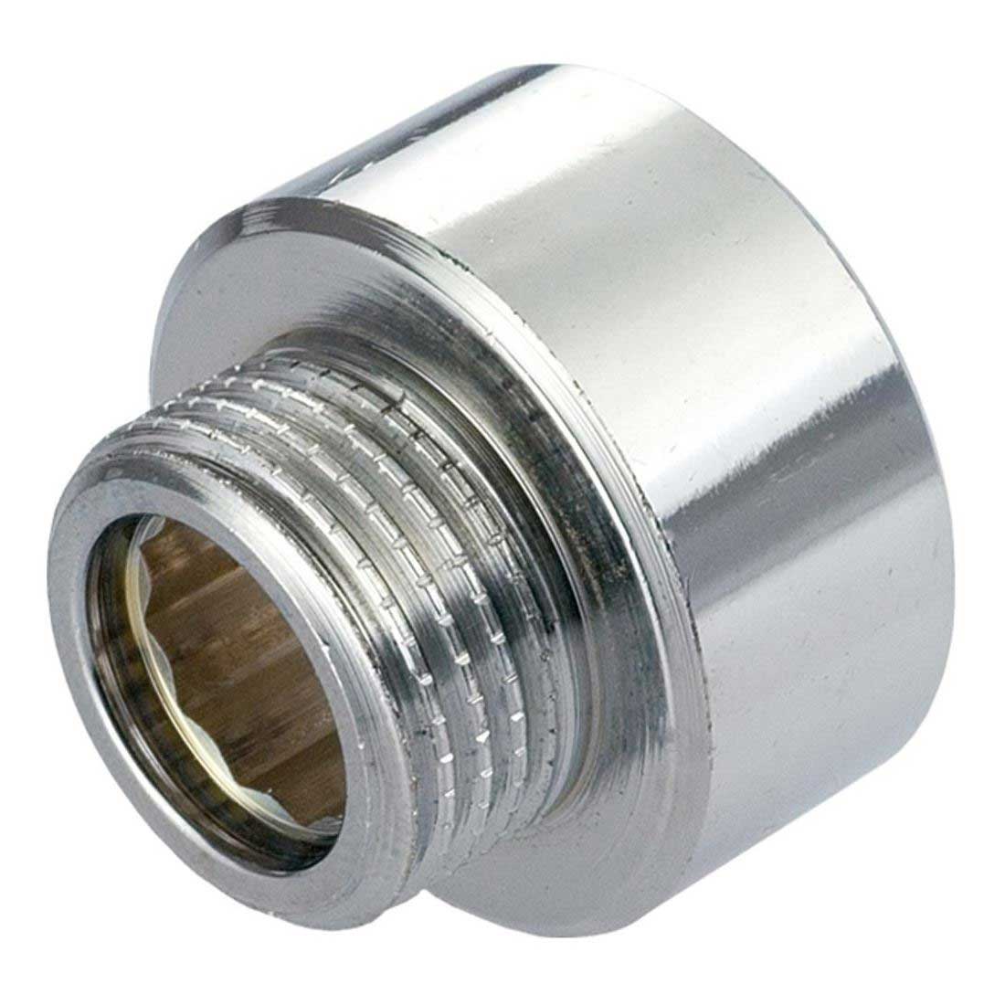 Round Pipe Thread Reducer Fitting Chrome 1/2x3/8 3/4x1/2 Thread Reducers and Adaptors