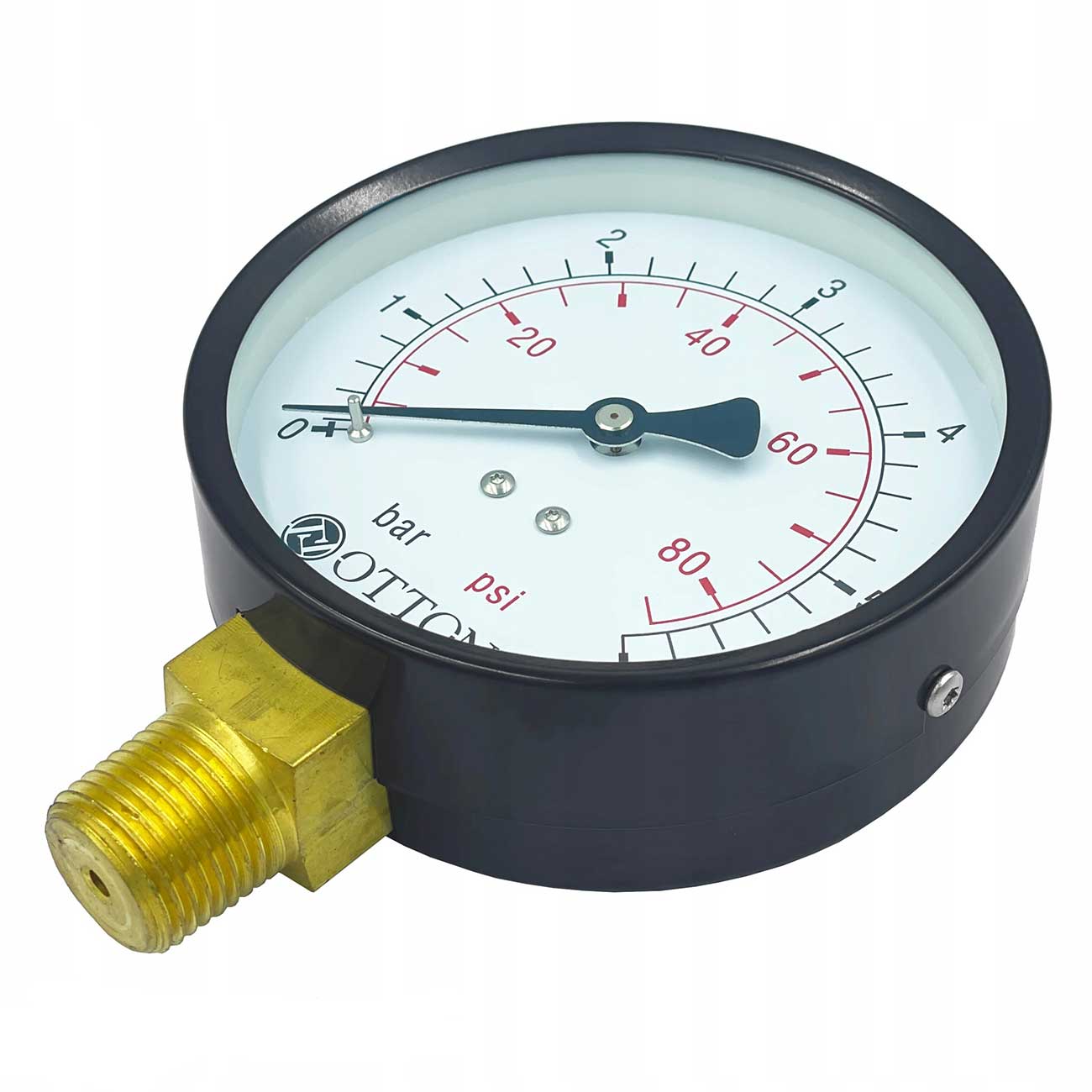 Water Pressure Gauge 100mm Dial 1/2 Manometer 2.5-10 Bar, 744a, 744b, 744c, 744d