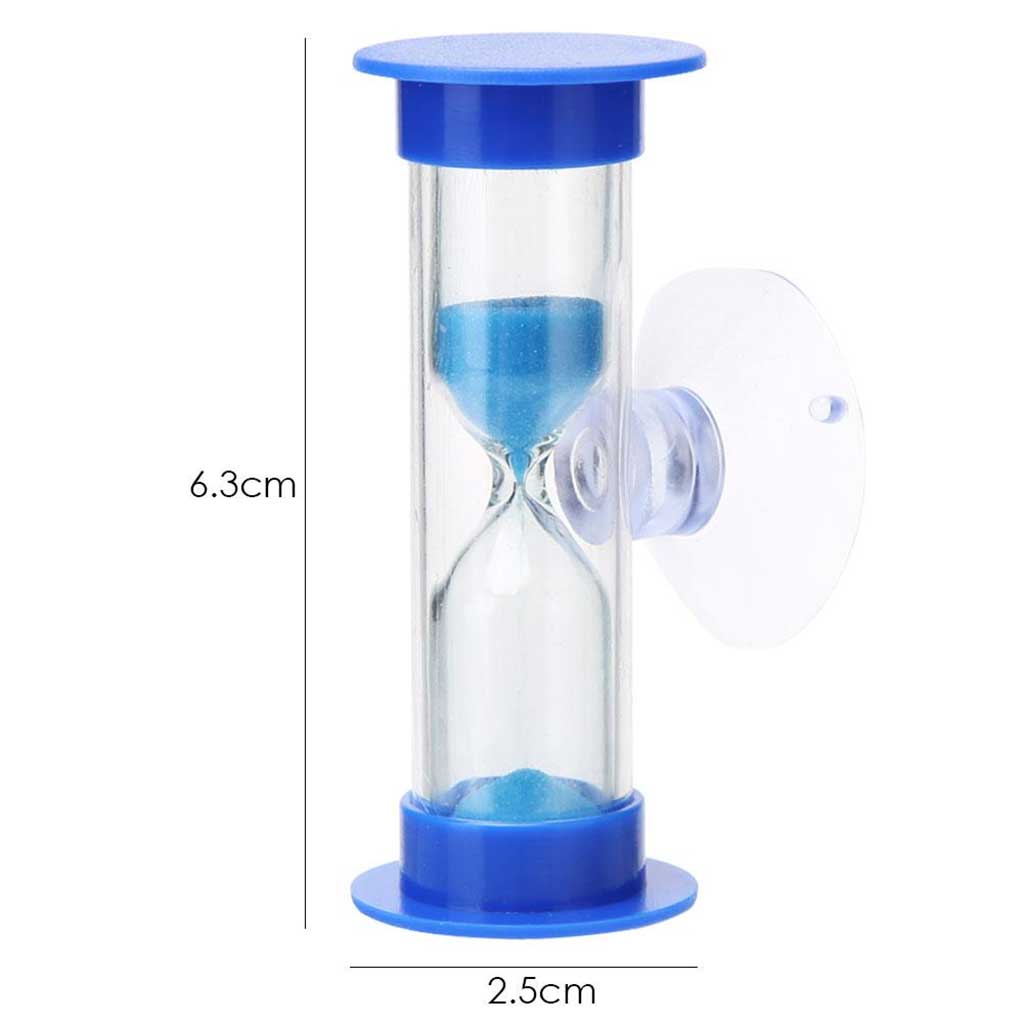 Hourglass 5 Minute Shower Timer Water Saving Tooth Brushing - Toothbrush Holders