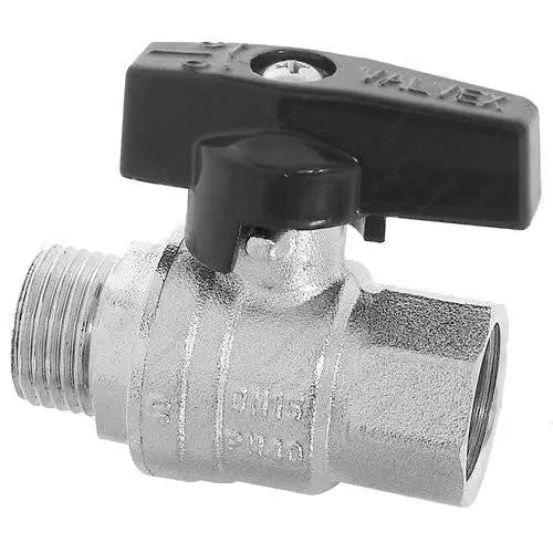 3/8 Inch Water Air Lever Inline Ball Valve Female X Male Valves - 