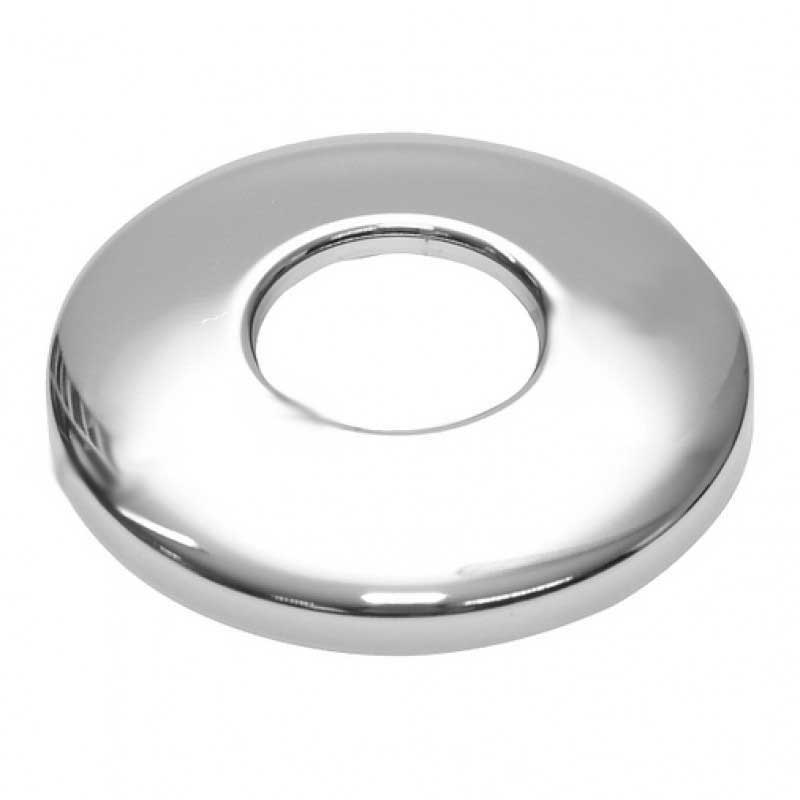 32mm Hole Collar Pipe Cover Sink Drain Waste Chromed Steel - Pipe Covers