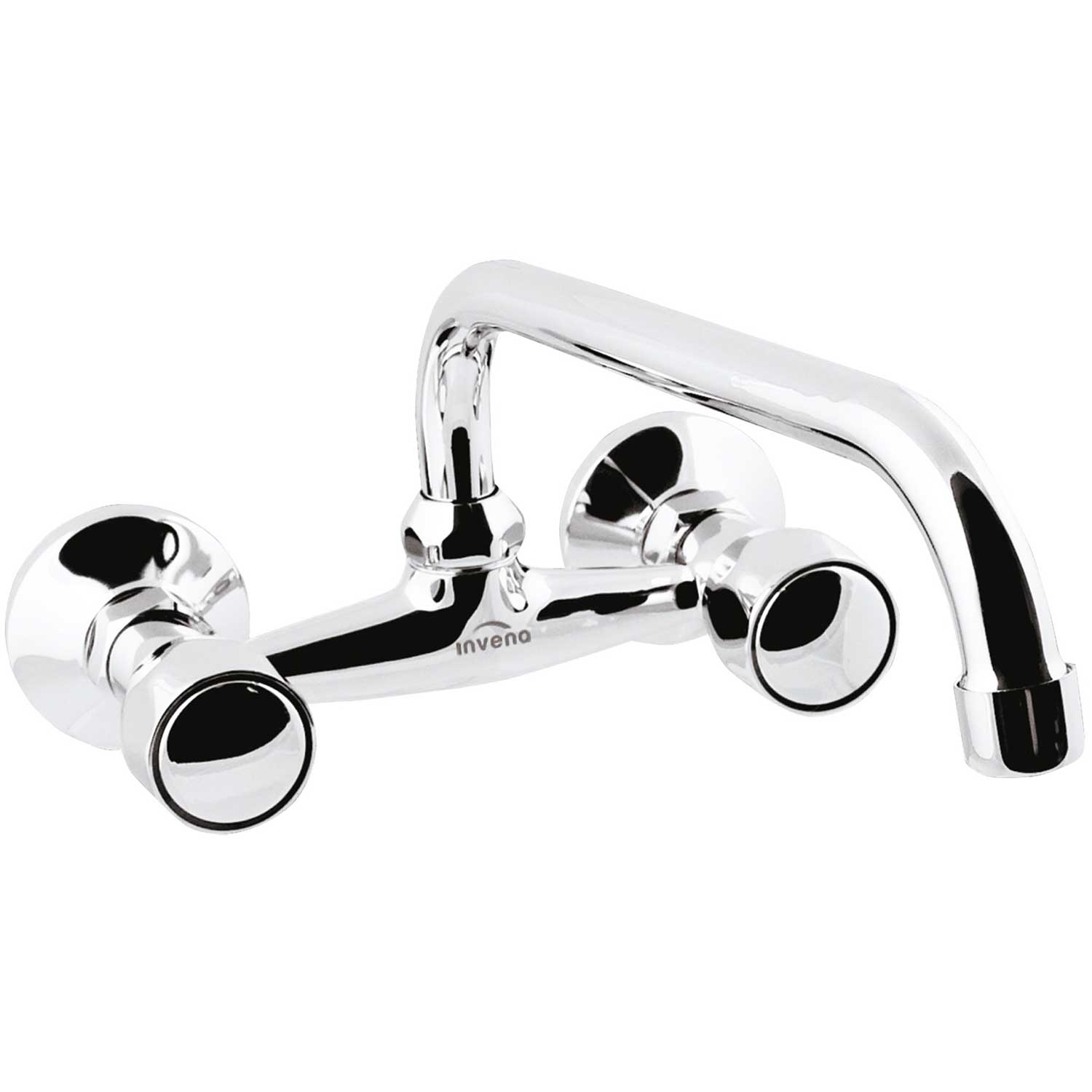 Kitchen Sink Mixer Tap 20/25cm Swivel Spout Wall Mounted Kitchen Taps