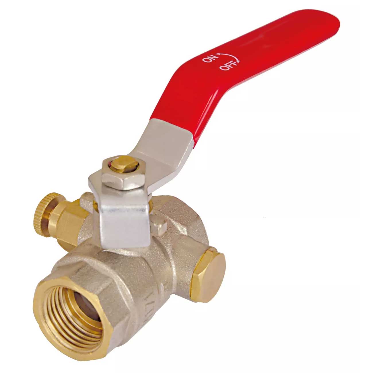 Inline Ball Valve 1-2 Inch BSP Female Y Strainer Handle Ball Valves