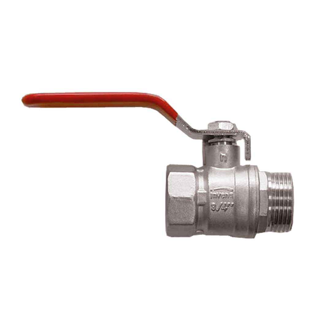 Inline Ball Valve Quarter Turn Handle 1/2 3/4 1 Inch BSP Ball Valves