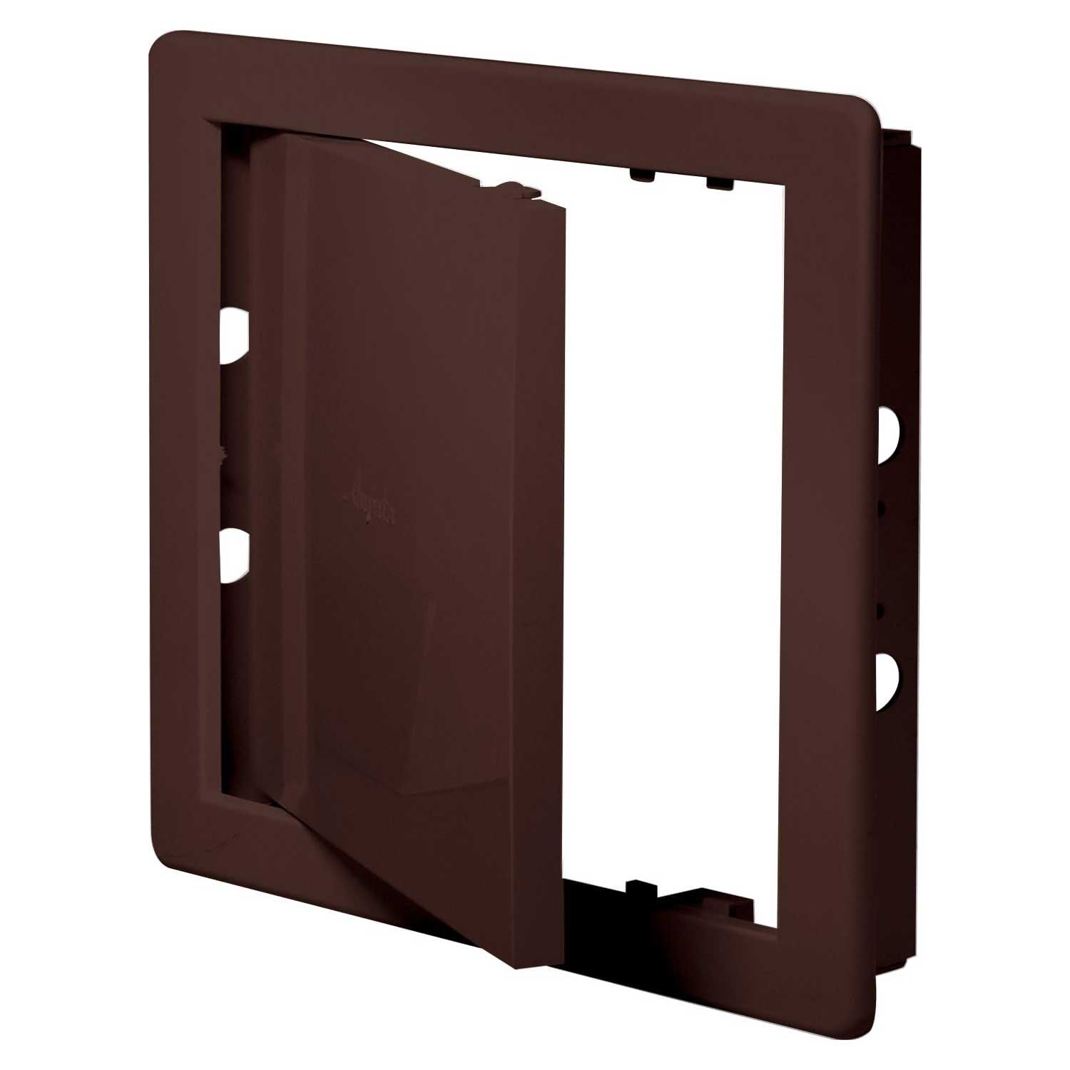 ABS Plastic Inspection Access Panel Brown Wall Hatch Door Inspection Access Panels, A074a, A074b, A074c, A074d, A074e