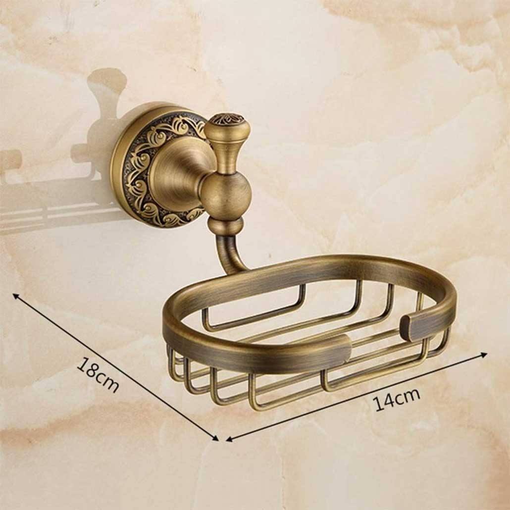 Basket Soap Dish For Shower Wall Mounted Antique Brass Soap Dishes