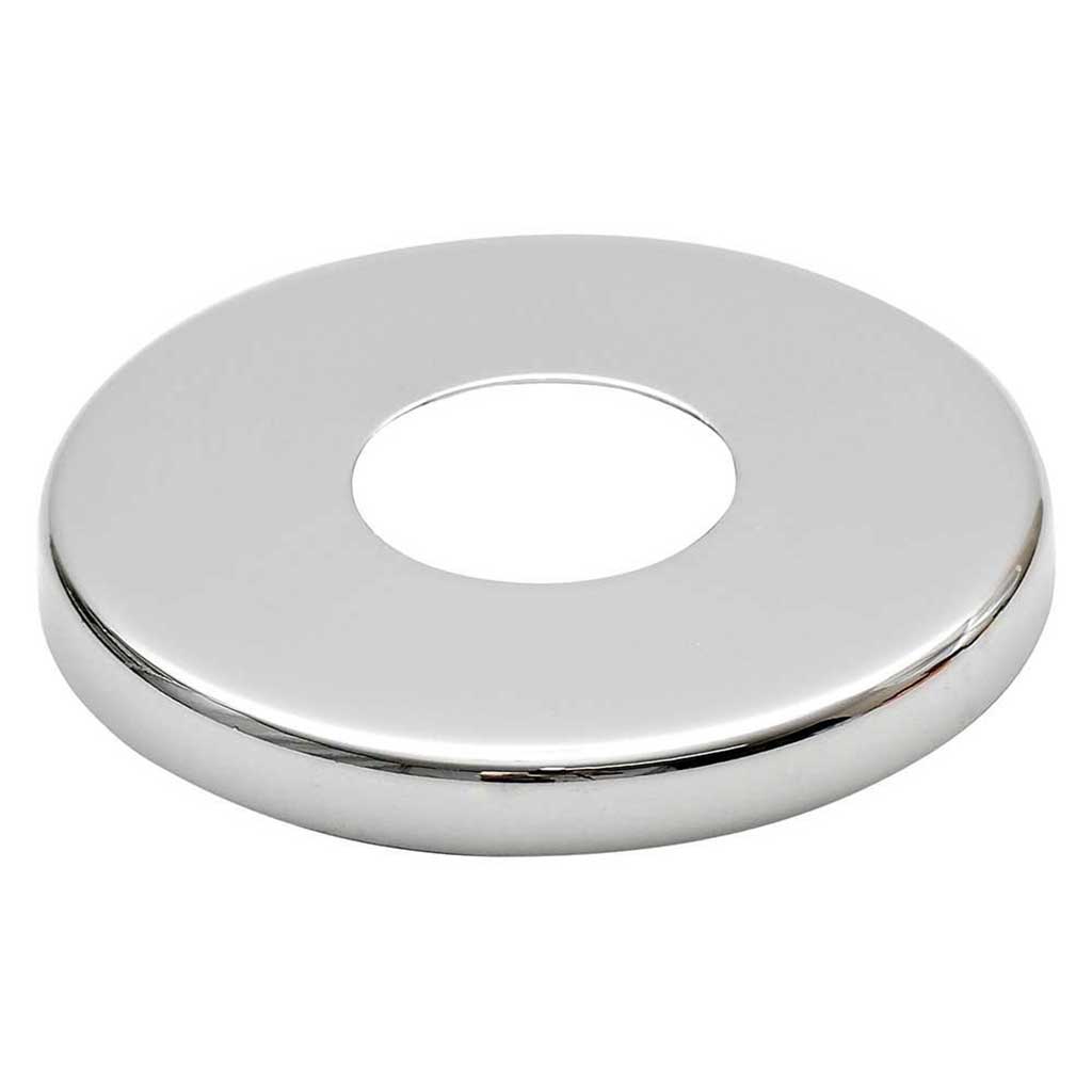 21mm 26mm Chrome Steel Valve Tap Pipe Cover Collar 8mm High Pipe Covers