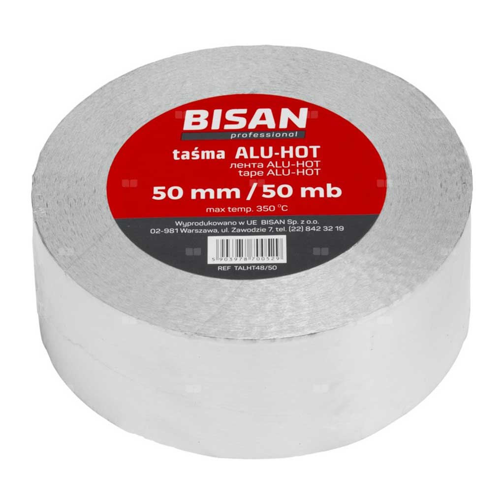 50m Duct Insulation Tape Aluminium Vent Systems 48mm Wide Plumbers Tools