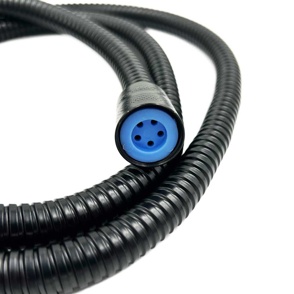 Shower Flow Reducer Gasket Set Water Saving Installed in Hose