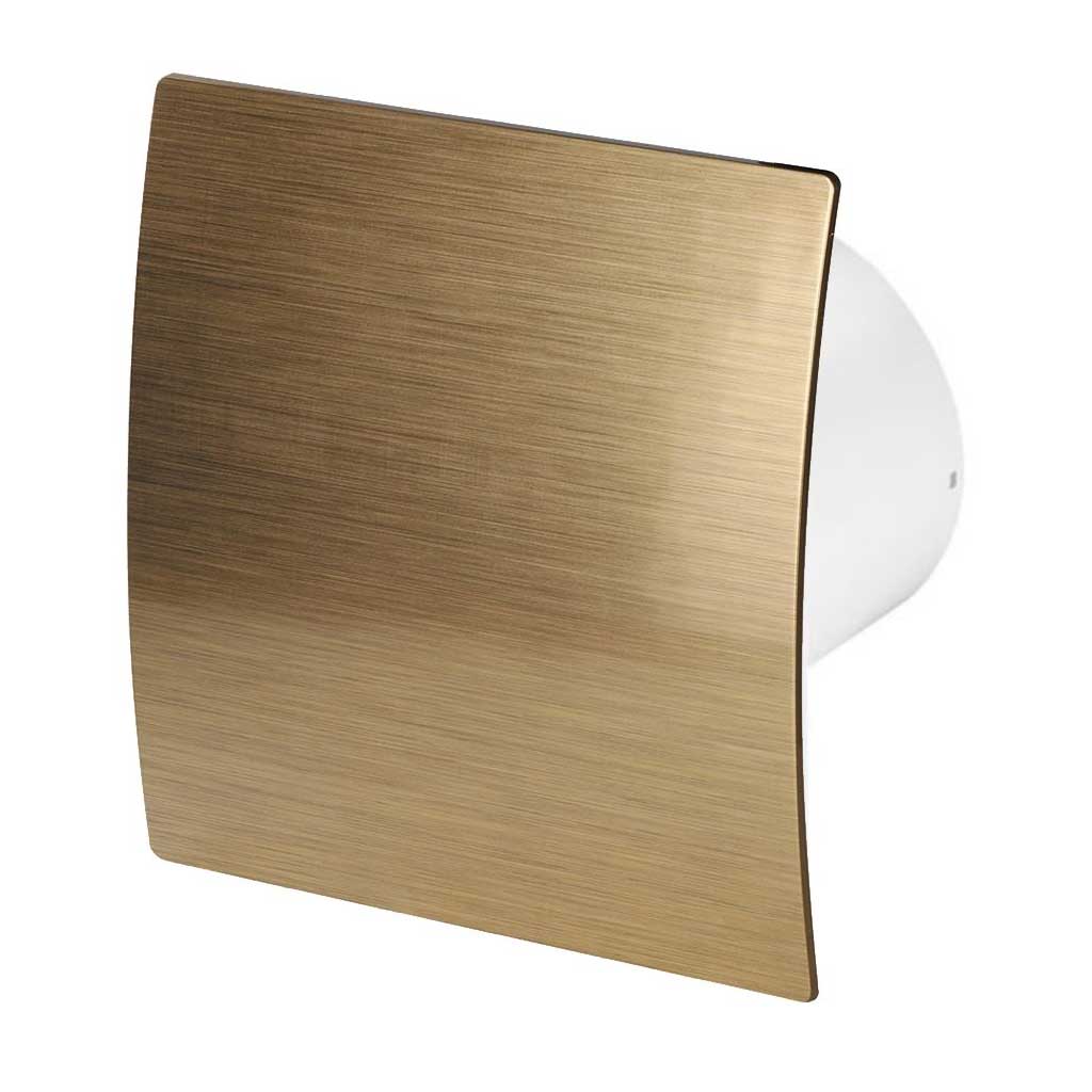 Gold 100mm Bathroom Extractor Fan Escudo IPX4 Various Colours Bathroom Extractor Fans