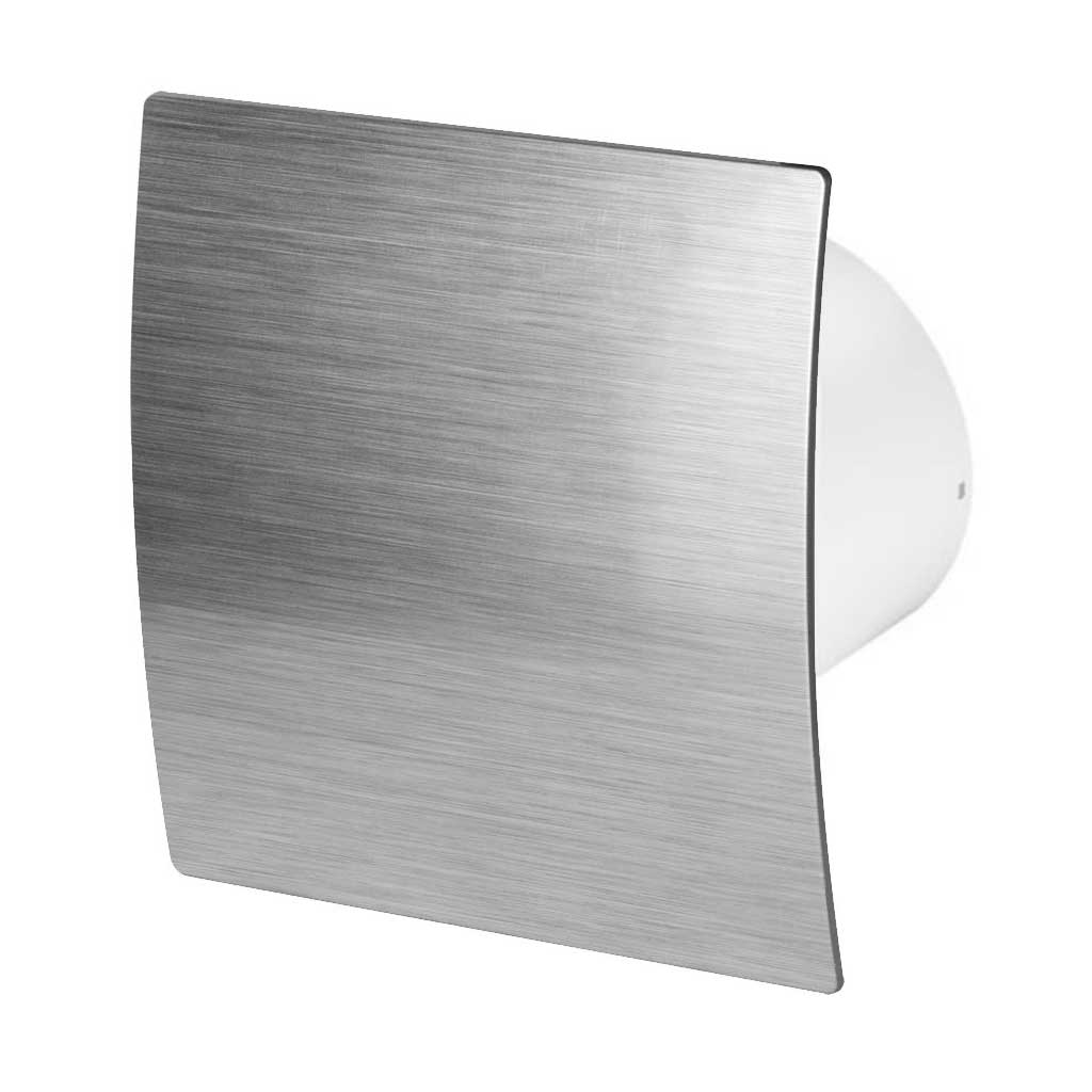 Silver 100mm Bathroom Extractor Fan Escudo IPX4 Various Colours Bathroom Extractor Fans