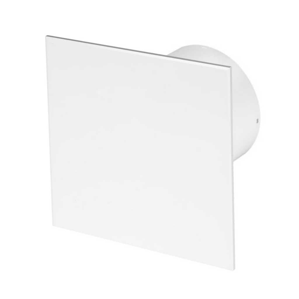 White Plastic 100mm Wall Bathroom Extractor Fan TRAX Ceiling Ventilation Bathroom Extractor Fans