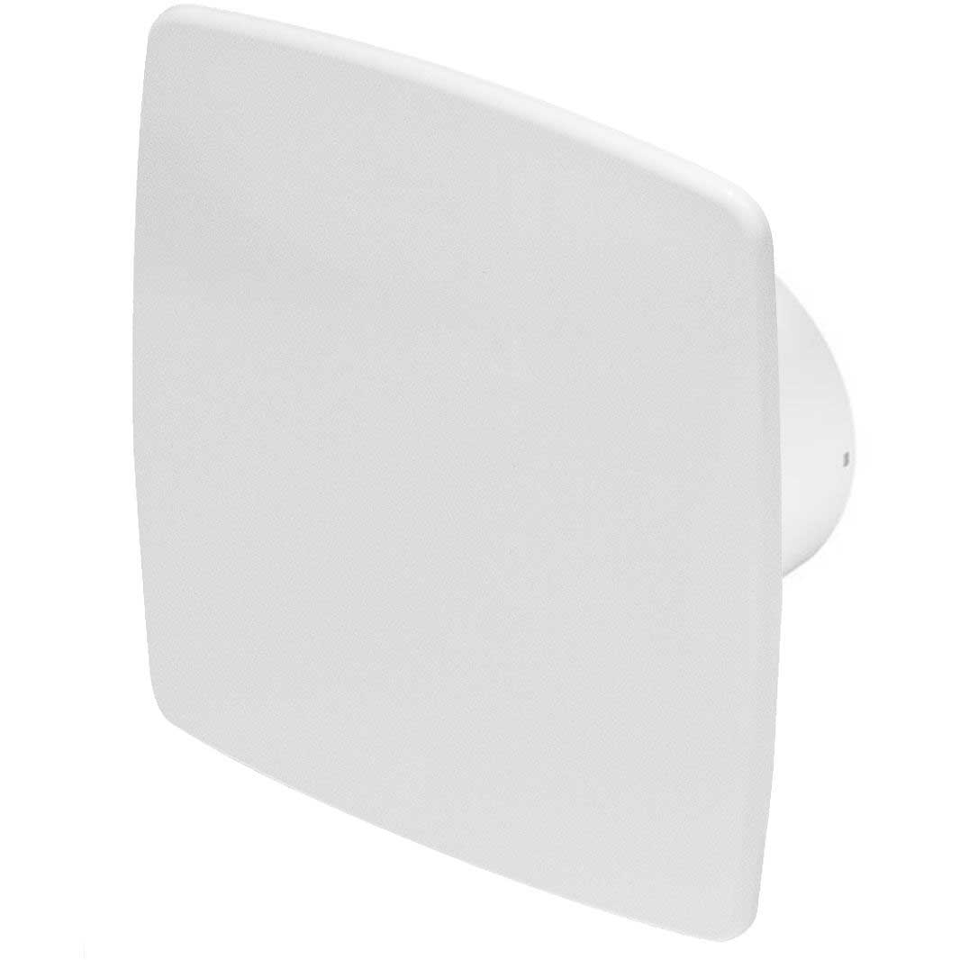 White 100mm Bathroom Extractor Fan NEA Panel Wall Ventilation Bathroom Extractor Fans