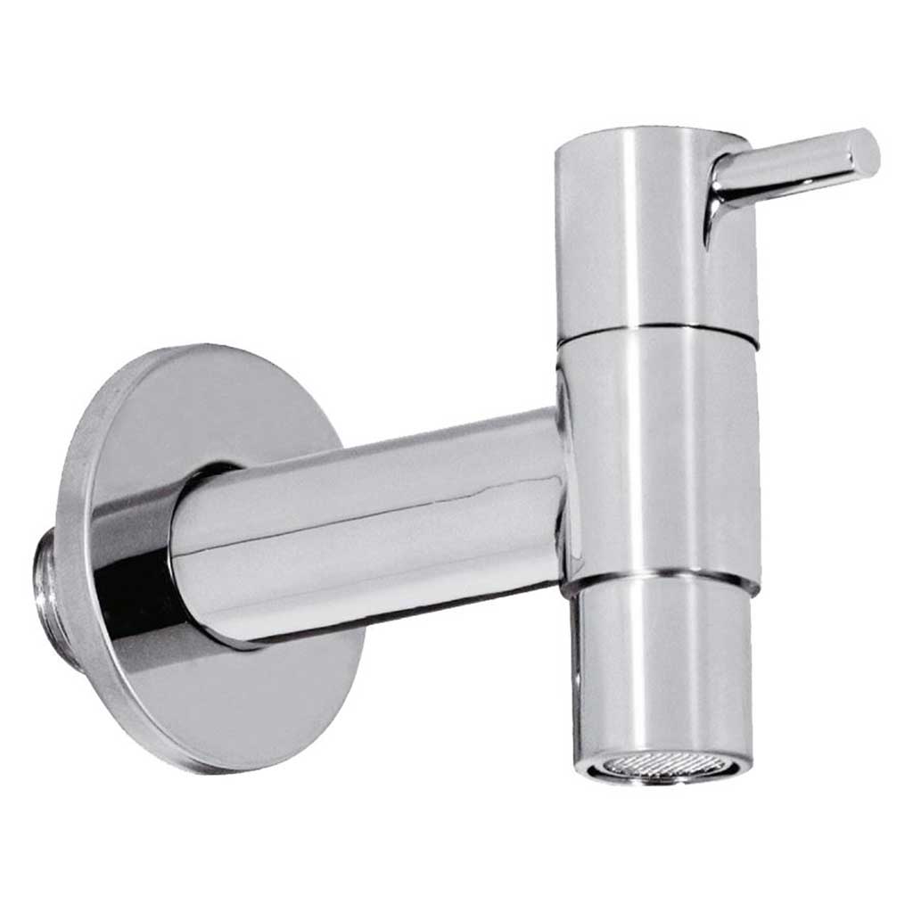 Garden Outside Tap Modern Water Outdoor Chrome Plated Garden Taps / Valves