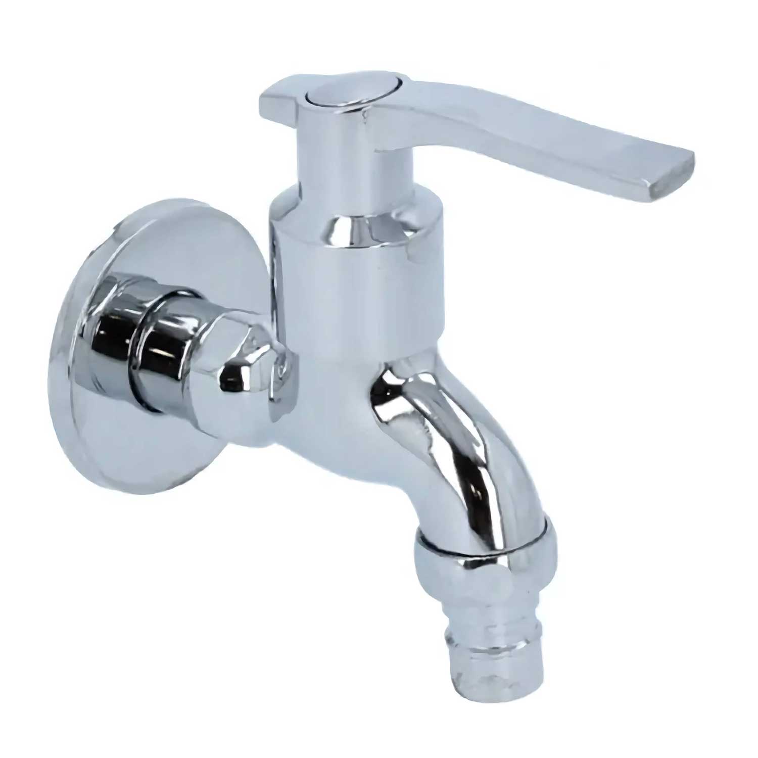 Chrome Water Garden Tap Watering Outdoor Wall Mounted Faucet Garden Taps / Valves