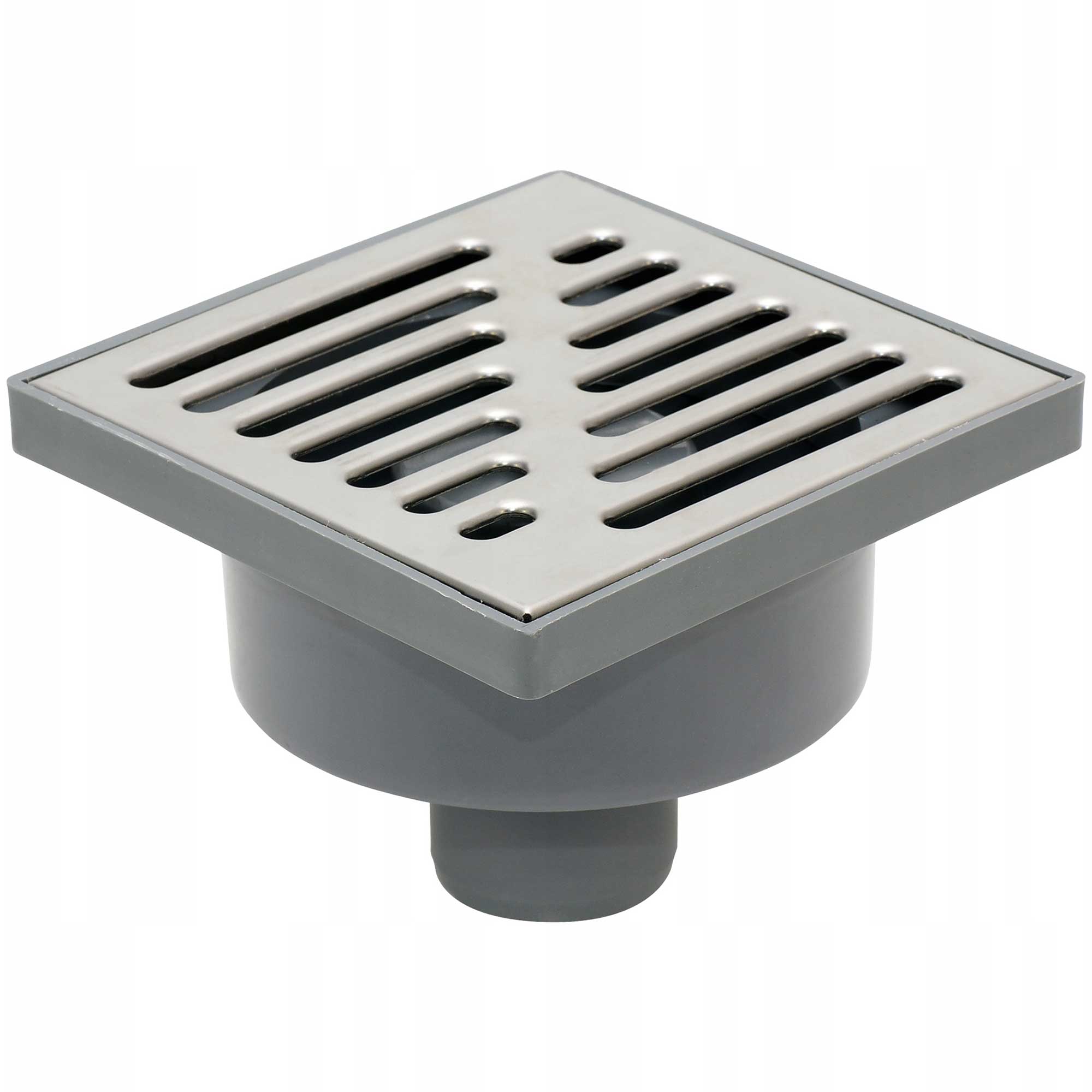 Stainless Steel Grid 150x150mm Floor Waste Drain Gully Trap