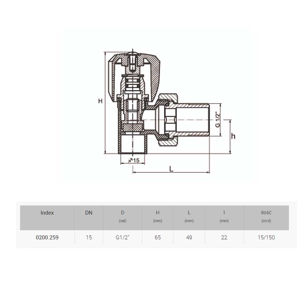 Straight/Angled 15mm x 1/2 Inch Male Soldered Radiator Valve Radiator Valves, A513b