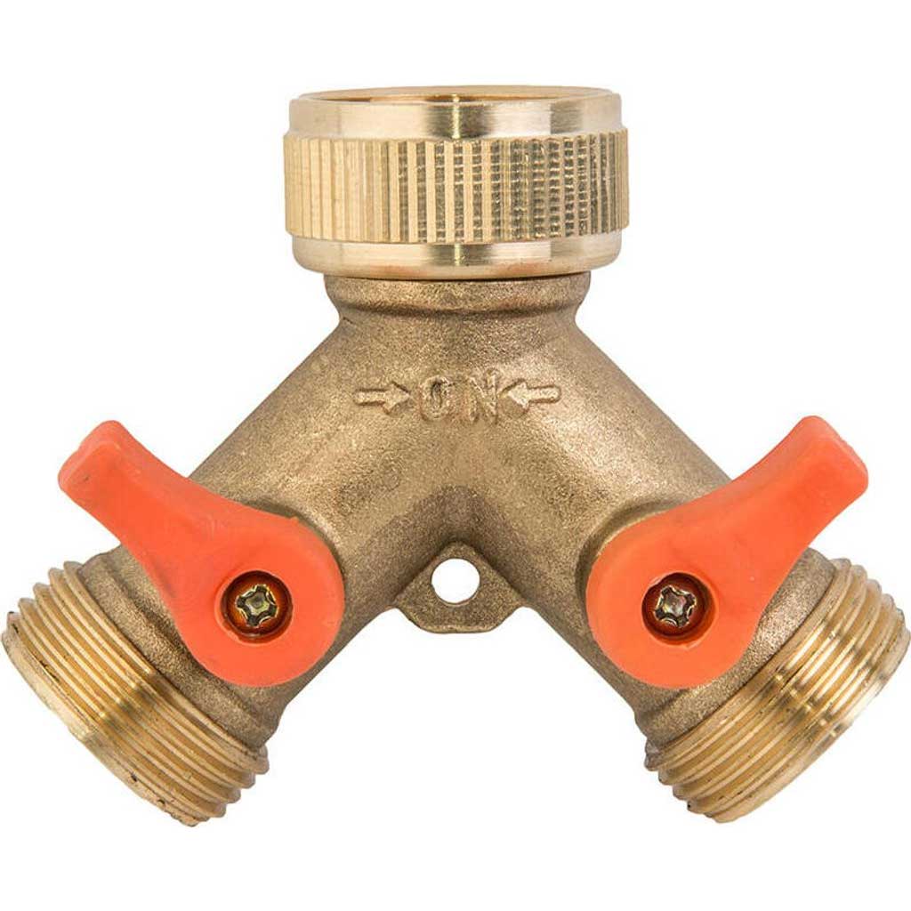 3-Way Garden Water Outside Tap Splitter 3/4 Inch Hose Tap Fittings