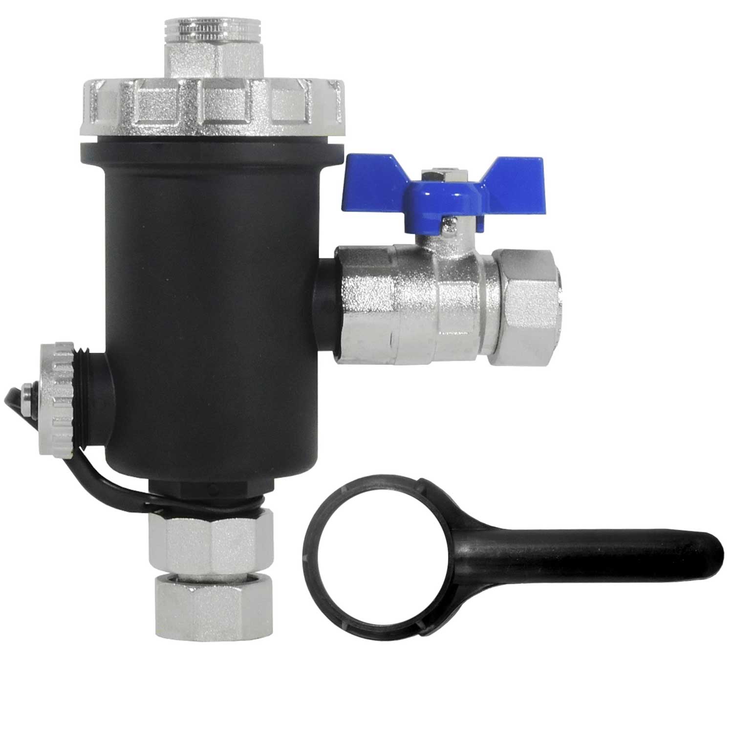 Magnetic Central Heating Water Dirt Rust Filter Catcher DN20 Water Filters