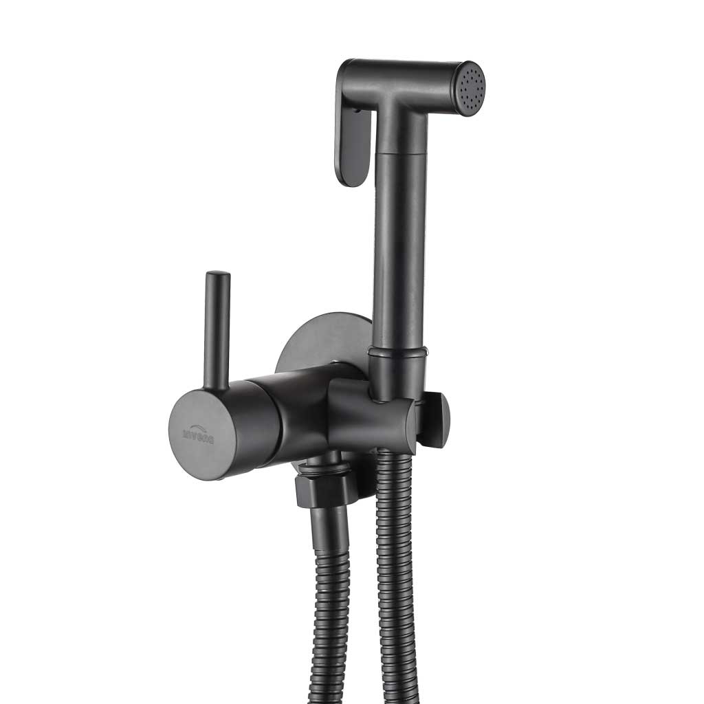 Bathroom Bidet Sprayer Mixer Chrome Black Gold Single Lever Bidet Sprayers