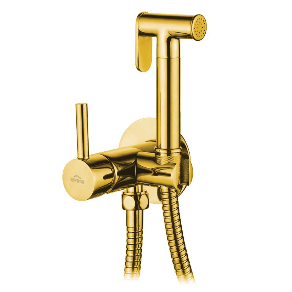 Bathroom Bidet Sprayer Mixer Chrome Black Gold Single Lever Bidet Sprayers
