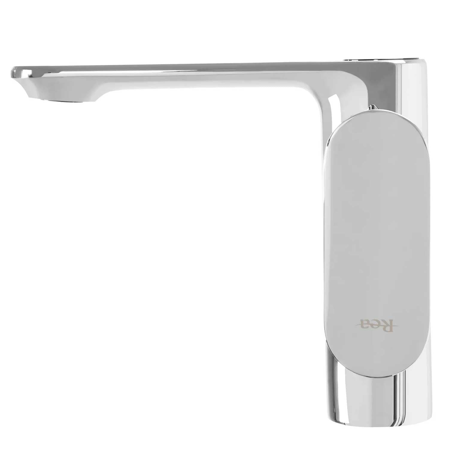 Chrome Bathroom Sink Tap With LCD Temperature Indicator Basin Taps