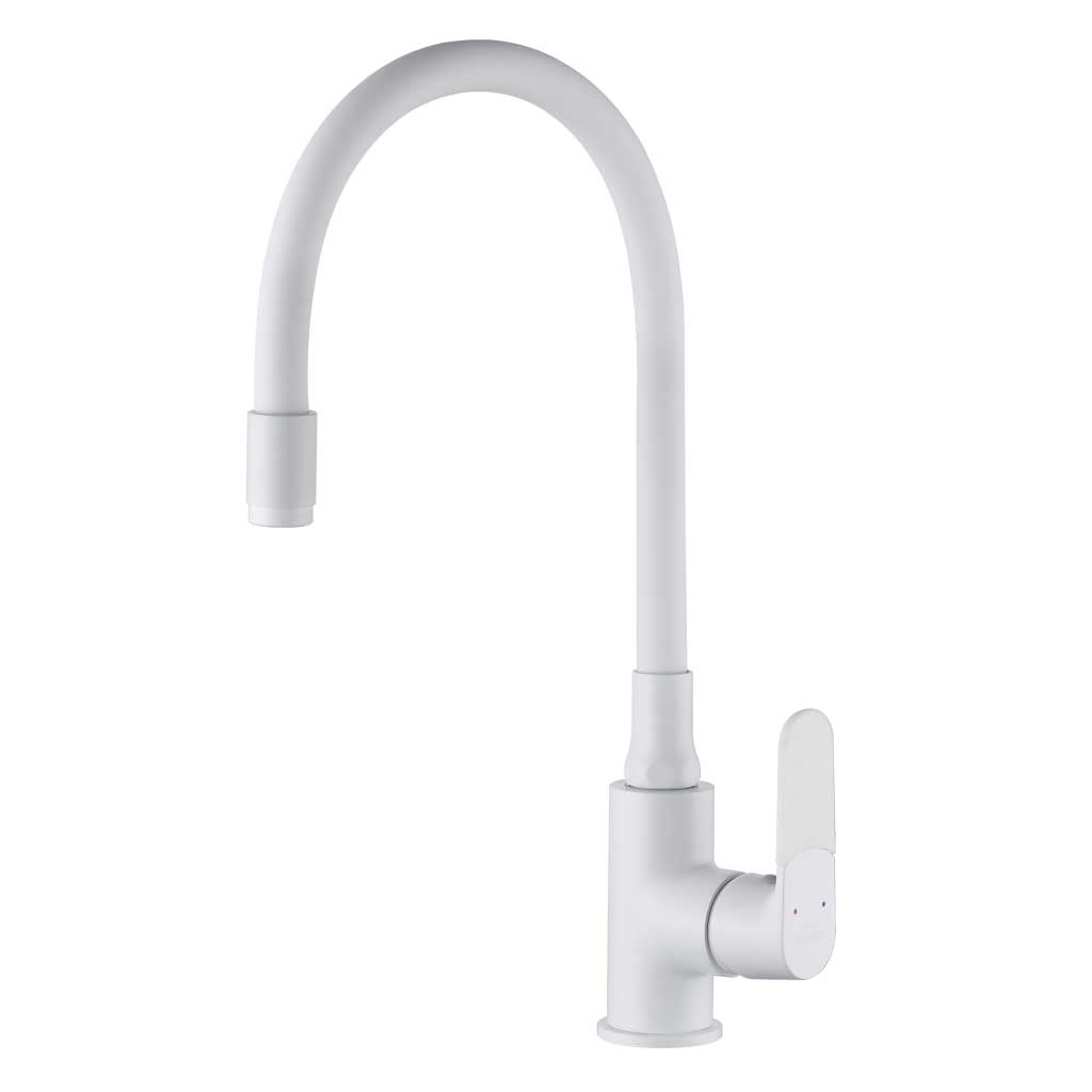 Flexible Spout Memory Kitchen Tap Tall Inox Single Lever Kitchen Taps