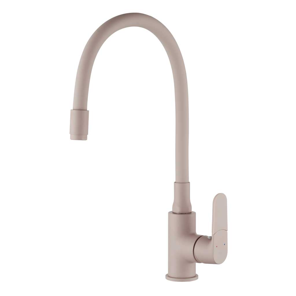 Flexible Spout Memory Kitchen Tap Tall Inox Single Lever Kitchen Taps