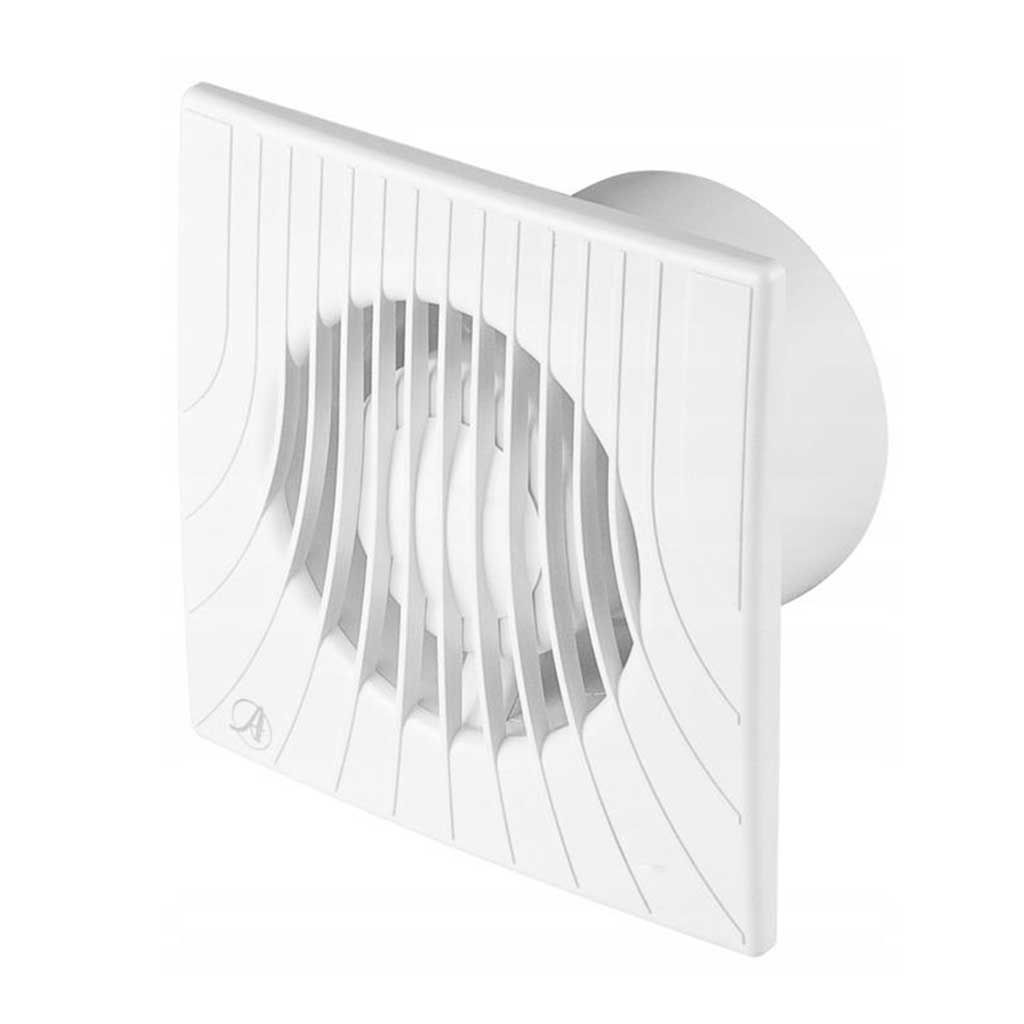 4 Inch 100mm Bathroom Extractor Fan Wall Mounted White Bathroom Extractor Fans