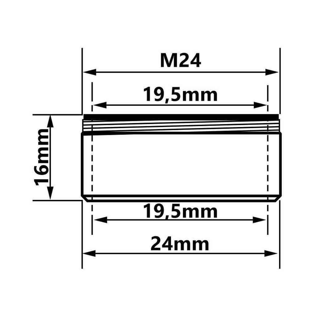 24mm Male Gold Tap Aerator Water Saving Flow Reducer Tap Aerators / Sprays