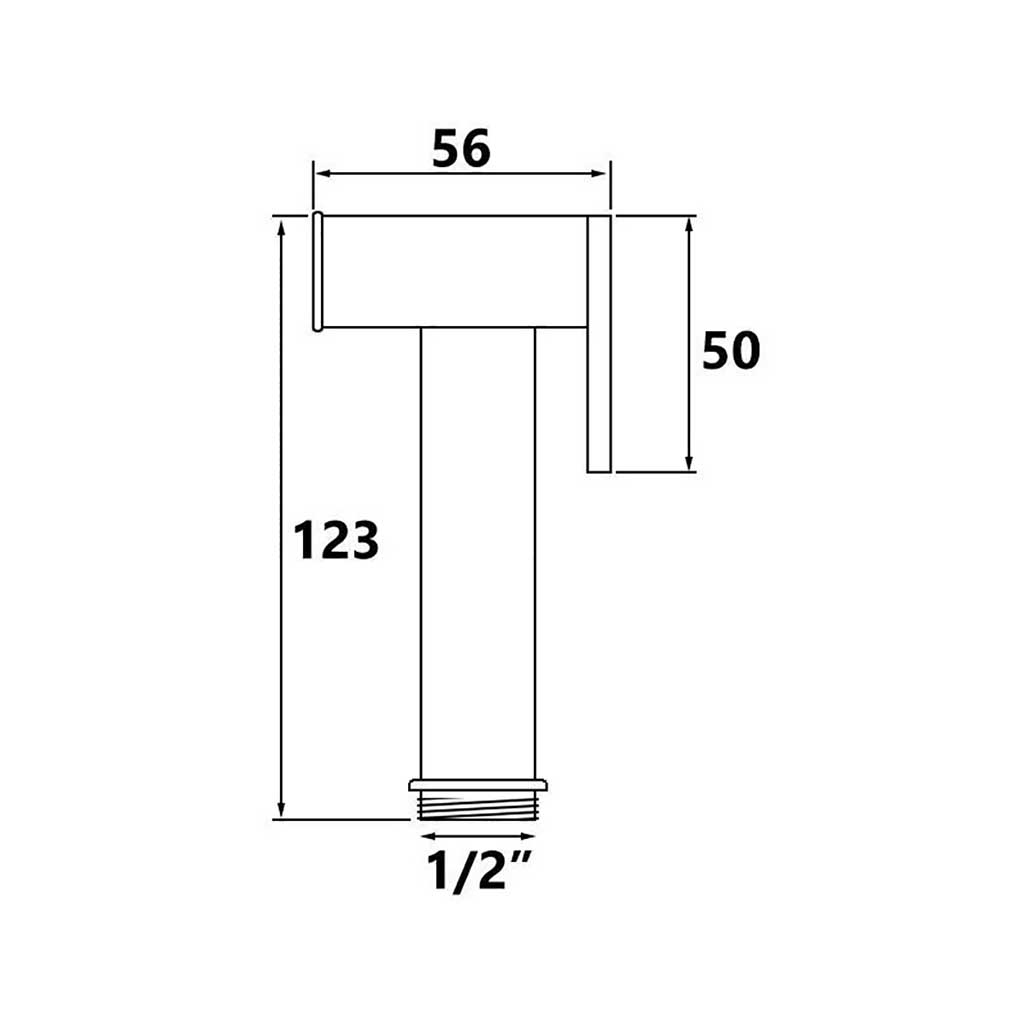 Bidet Sprayer Head Spray Handle In-Wall Spare Replacement Bidet Sprayers, A679a, A679b, A679c