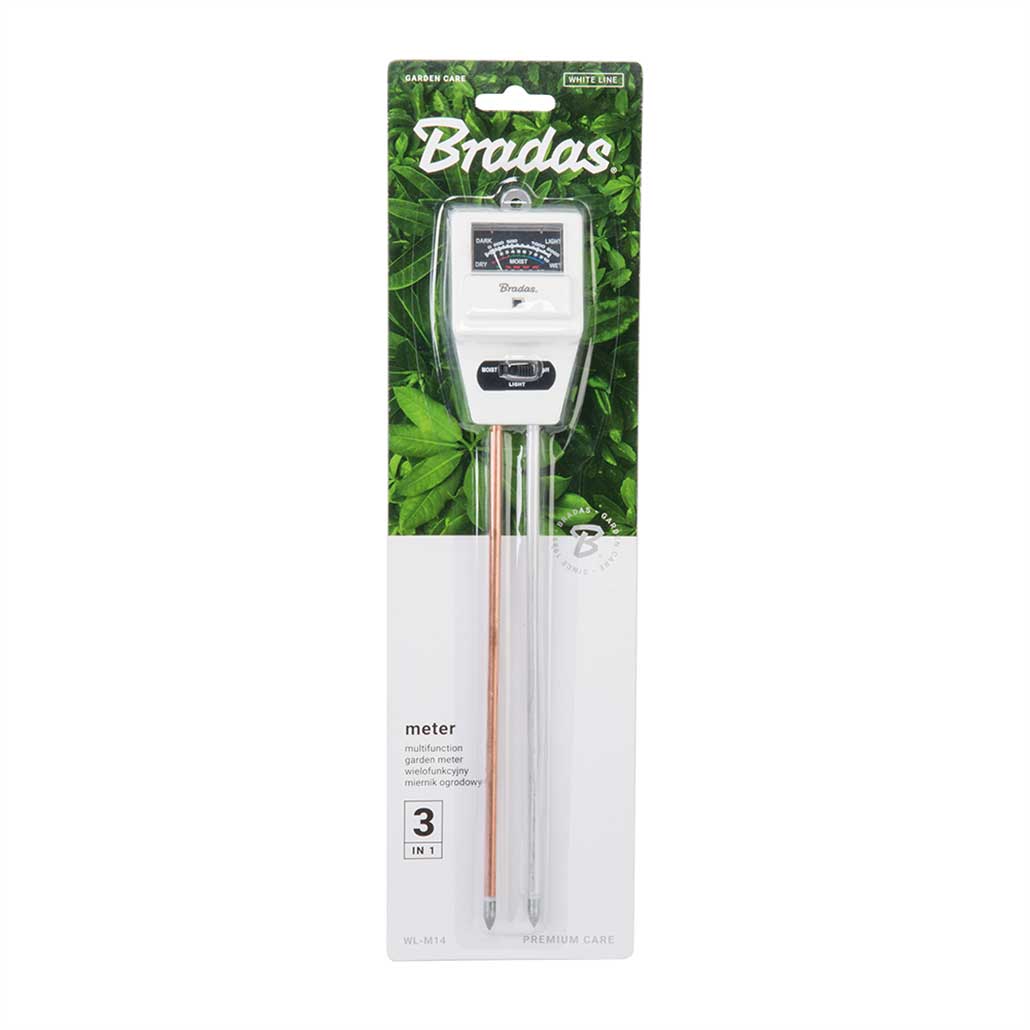 Analog 3-Functions Meter Soil pH Acidity Insolation Moisture, A686b