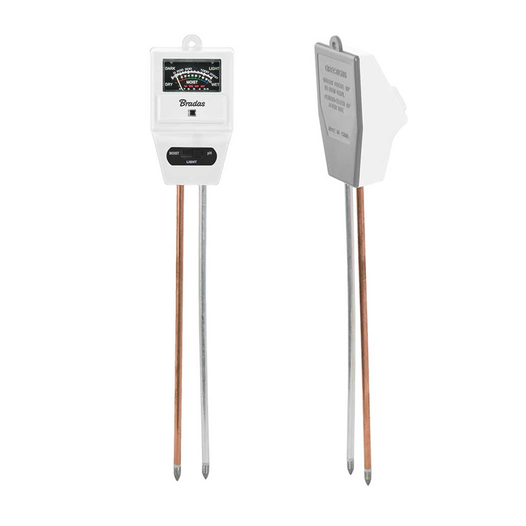 Analog 3-Functions Meter Soil pH Acidity Insolation Moisture