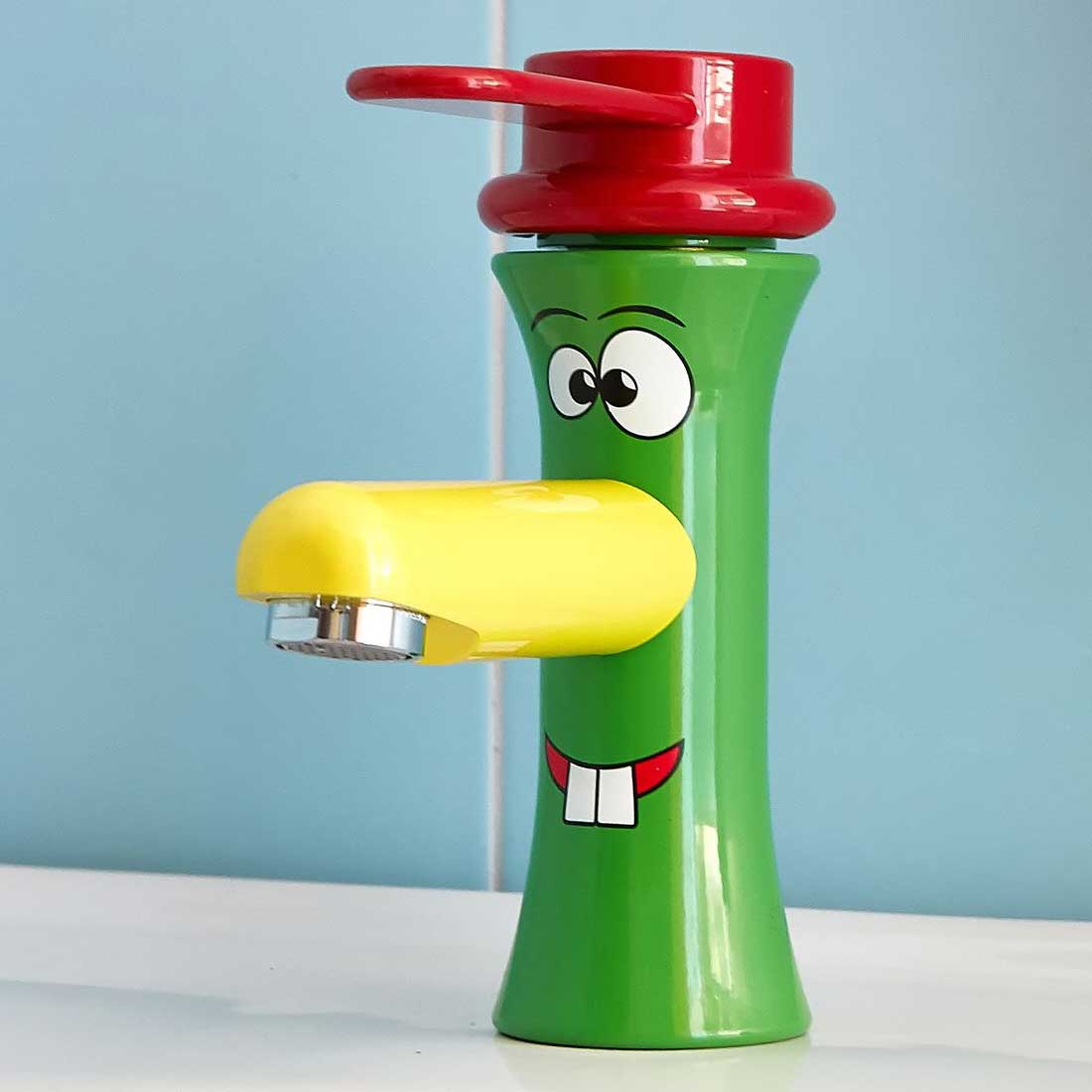 Colourful Kids Basin Tap Standing Usable Children Friendly Basin Taps