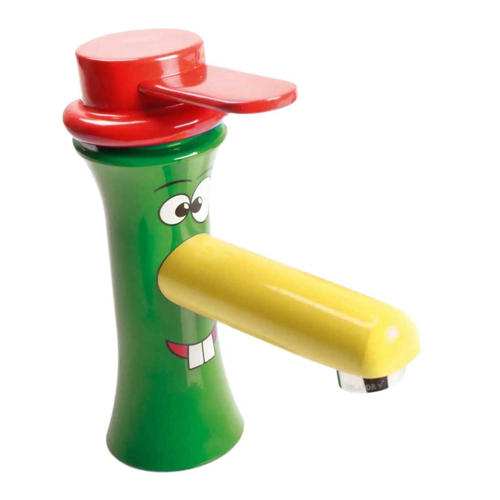 Colourful Kids Basin Tap Standing Usable Children Friendly Basin Taps