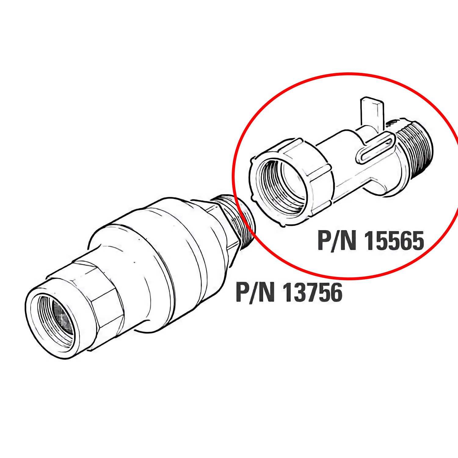Water Block Anti Flood Reset Device Button 15565