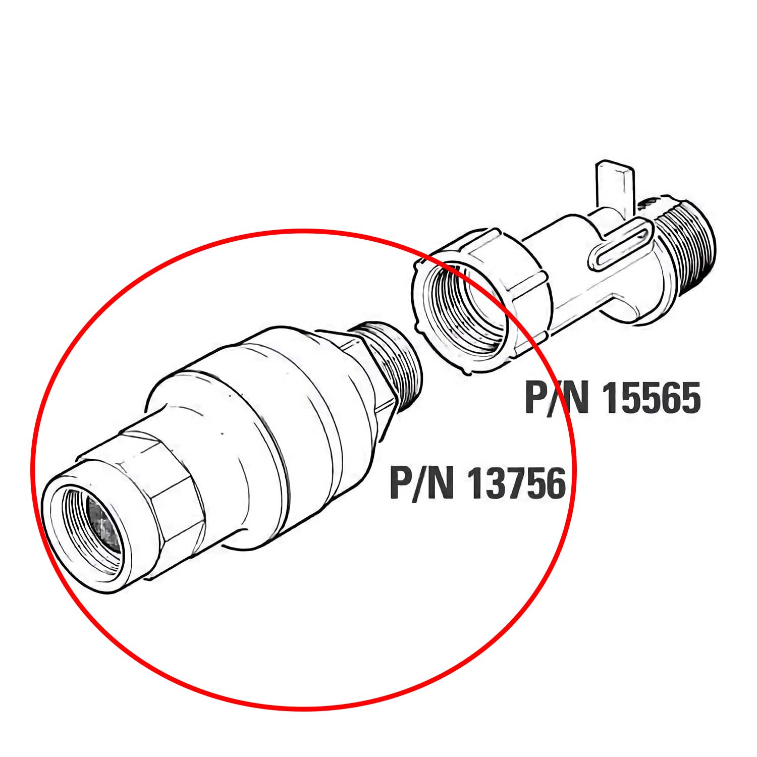 Water Block Anti Flood Leakage Stop Valve 13756