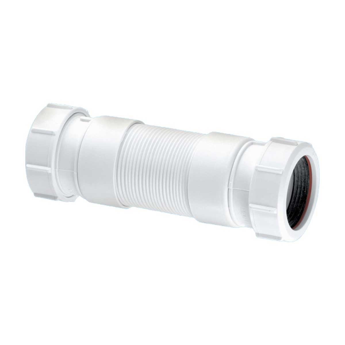 FLEXCON4 McAlpine 1 1/2" Flexible Waste Fitting Multifit Connector Waste Pipe & Fittings