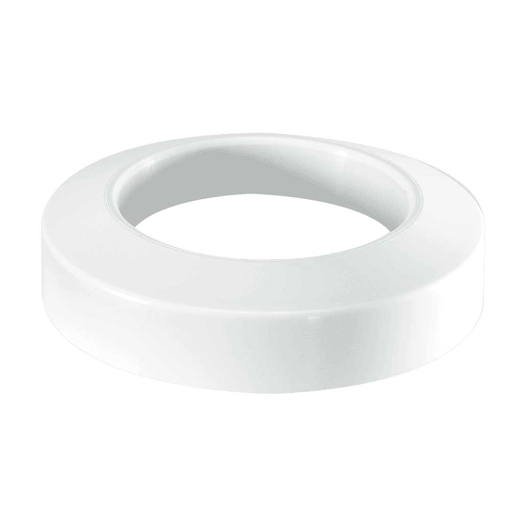 WC17-90 McAlpine 90mm Pipe Collar Cover for WC Connectors - Pipe Covers