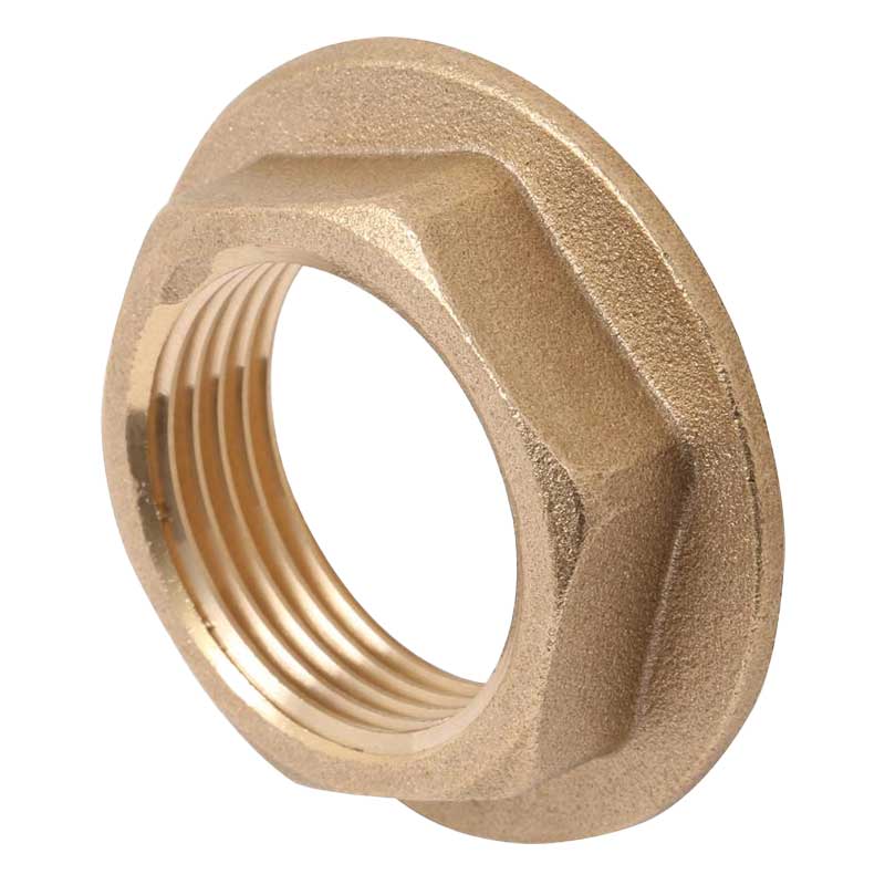 3/4 Brass Back Nut Wide Flanged