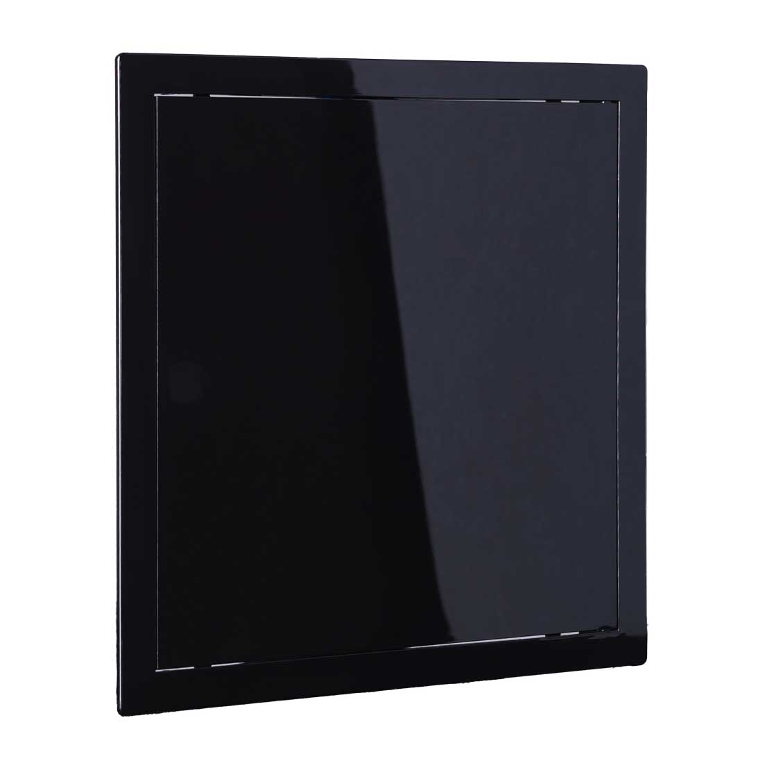 Plasterboard Access Panel Black Soft Closing Polished PVC, A980a, A980b,  A980e, A980j, A980l